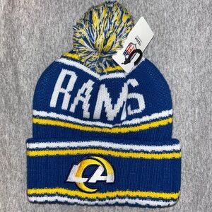 🏈🐏 Los Angeles Rams NFL Football Winter Beanie Hat 🐏🏈